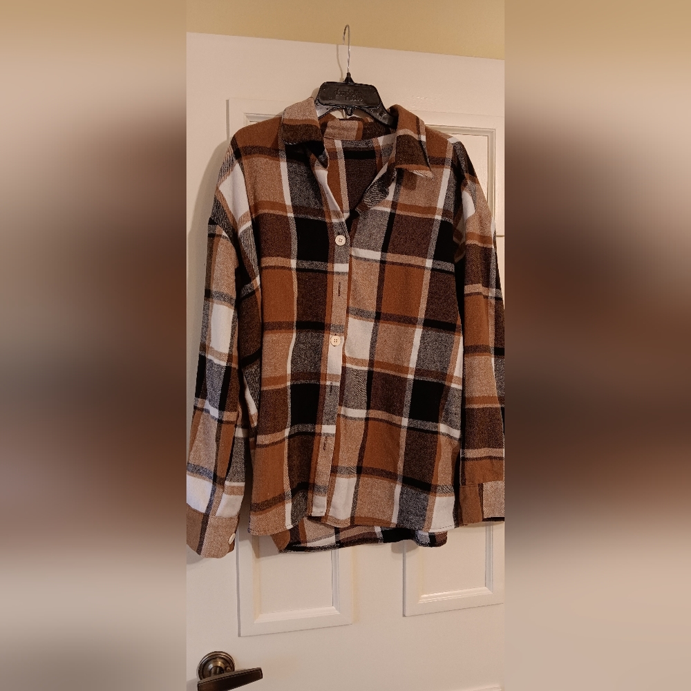 Flannel Shirt Jacket